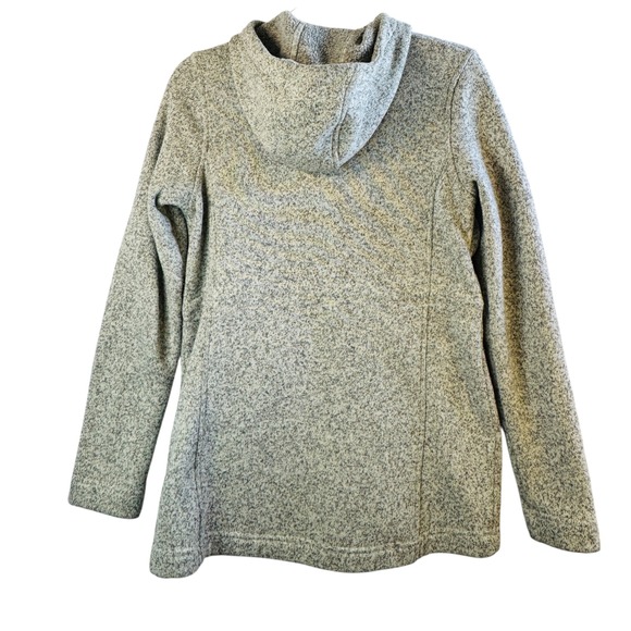 The North Face Women's Yumiori Full Zip Grey Hooded Jacket Womens S Fleece - Picture 2 of 11